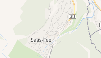 Saas Fee online map