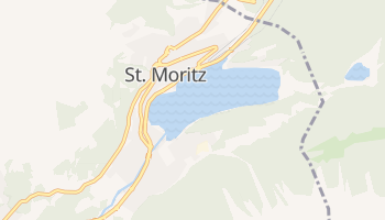 Saint Moritz online map