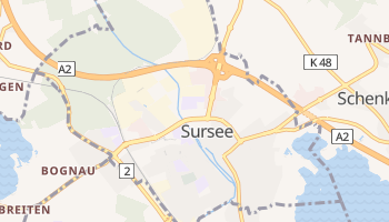 Sursee online map