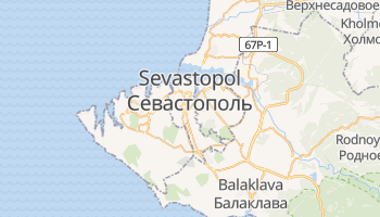 Sevastopol online kort
