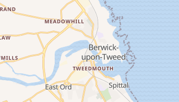 Berwick Upon Tweed online map