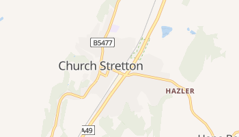 Church Stretton online map