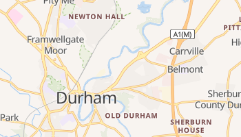 Durham online kort