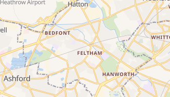 Feltham online map