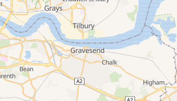 Gravesend online map