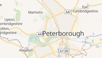 Peterborough online kort