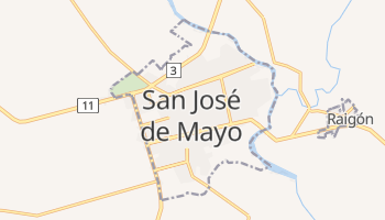 San Jose De Mayo online kort
