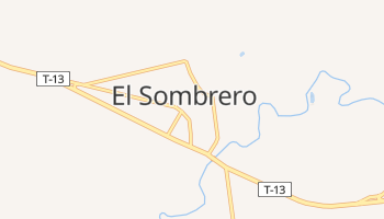 El Sombrero online map