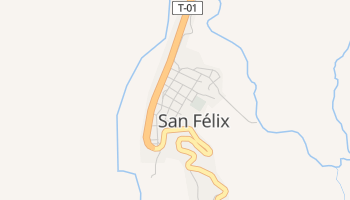 San Felix online kort