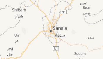 Sana'a online map