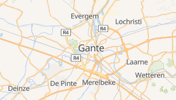 Mapa online de Gante