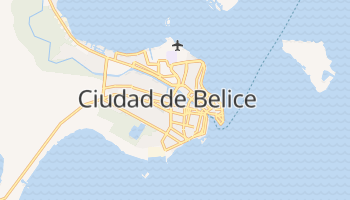Mapa online de Belice