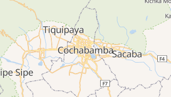 Mapa online de Ciudad de Cochabamba