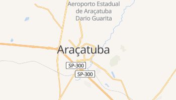 Mapa online de Araçatuba