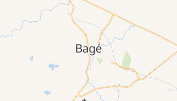 Mapa online de Bagé