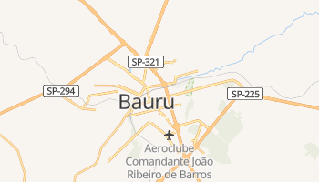 Mapa online de Bauru