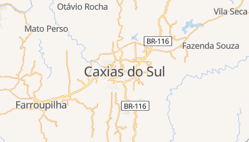 Mapa online de Caxias do Sul