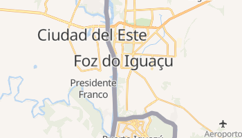 Mapa online de Foz de Iguazu