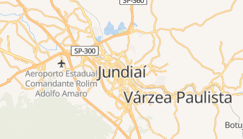 Mapa online de Jundiaí