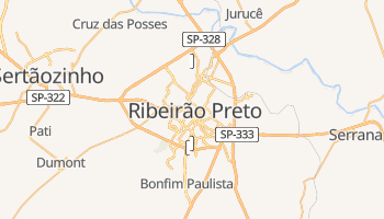 Mapa online de Ribeirão Preto