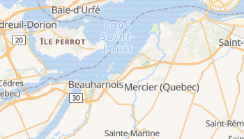 Mapa online de Châteauguay