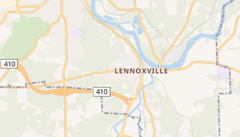Mapa online de Lennoxville