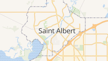 Mapa online de Saint Albert