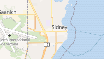 Mapa online de Sidney