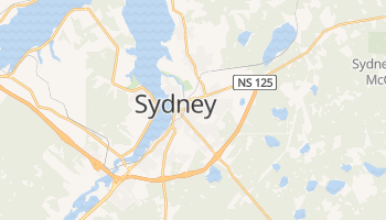 Mapa online de Sídney