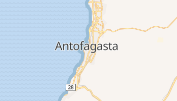 Mapa online de Antofagasta