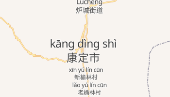 Mapa online de Kangding