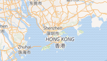 Mapa online de Shenzhen