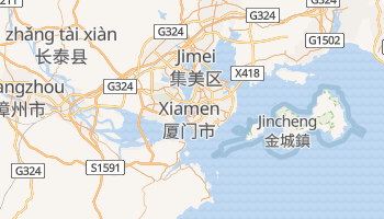 Mapa online de Xiamen