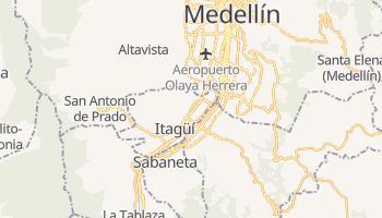 Mapa online de Itagüí