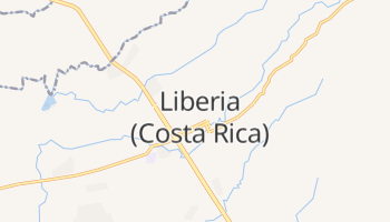 Mapa online de Liberia