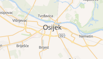 Mapa online de Osijek