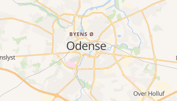 Mapa online de Odense