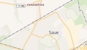 Mapa online de Saue