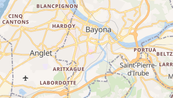 Mapa online de Bayona