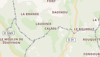 Mapa online de Calais