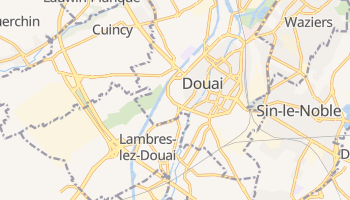 Mapa online de Douai