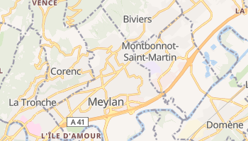 Mapa online de Meylan