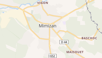 Mapa online de Mimizan