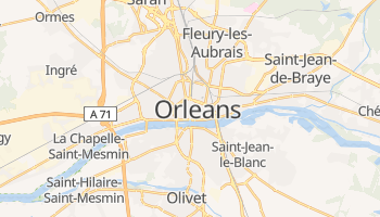 Mapa online de Orleans