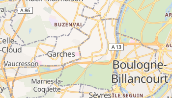 Mapa online de Saint-Cloud