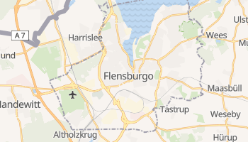 Mapa online de Flensburgo