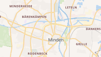Mapa online de Minden