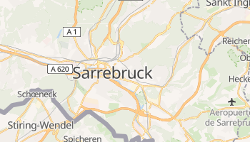Mapa online de Saarbrücken