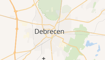 Mapa online de Debrecen