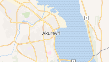 Mapa online de Akureyri